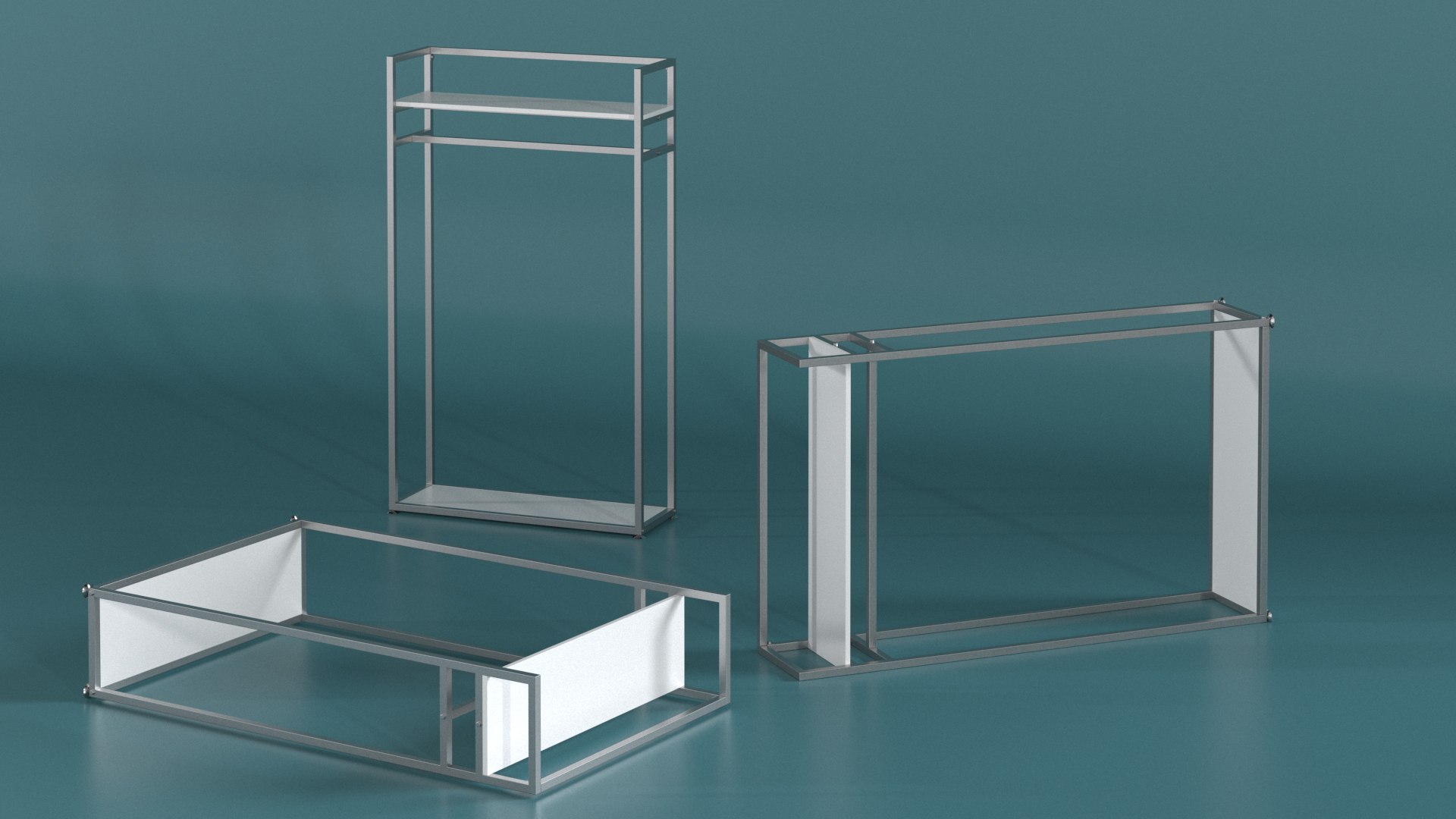 3D Silver Cloth Rack with Shelf https://p.turbosquid.com/ts-thumb/yG/dif2IY/yR/silverclothrackwithshelfmb3dmodel004/jpg/1719430949/1920x1080/fit_q87/82fe1330f74c42fc4b123bee88cbac66f7a8961b/silverclothrackwithshelfmb3dmodel004.jpg