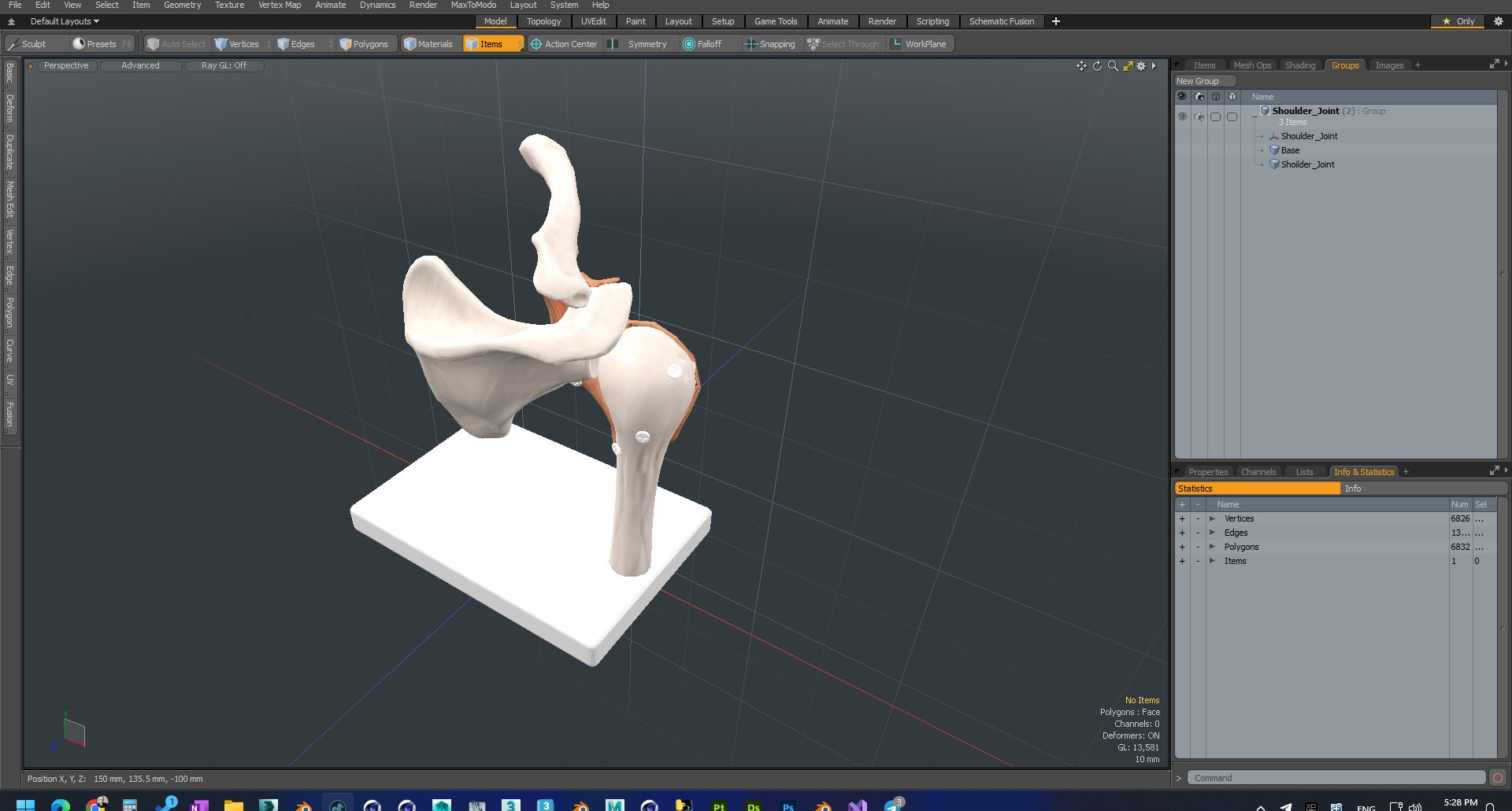 Shoulder Joint 3D Model - TurboSquid 2287835