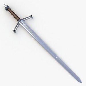 obj scottish claymore