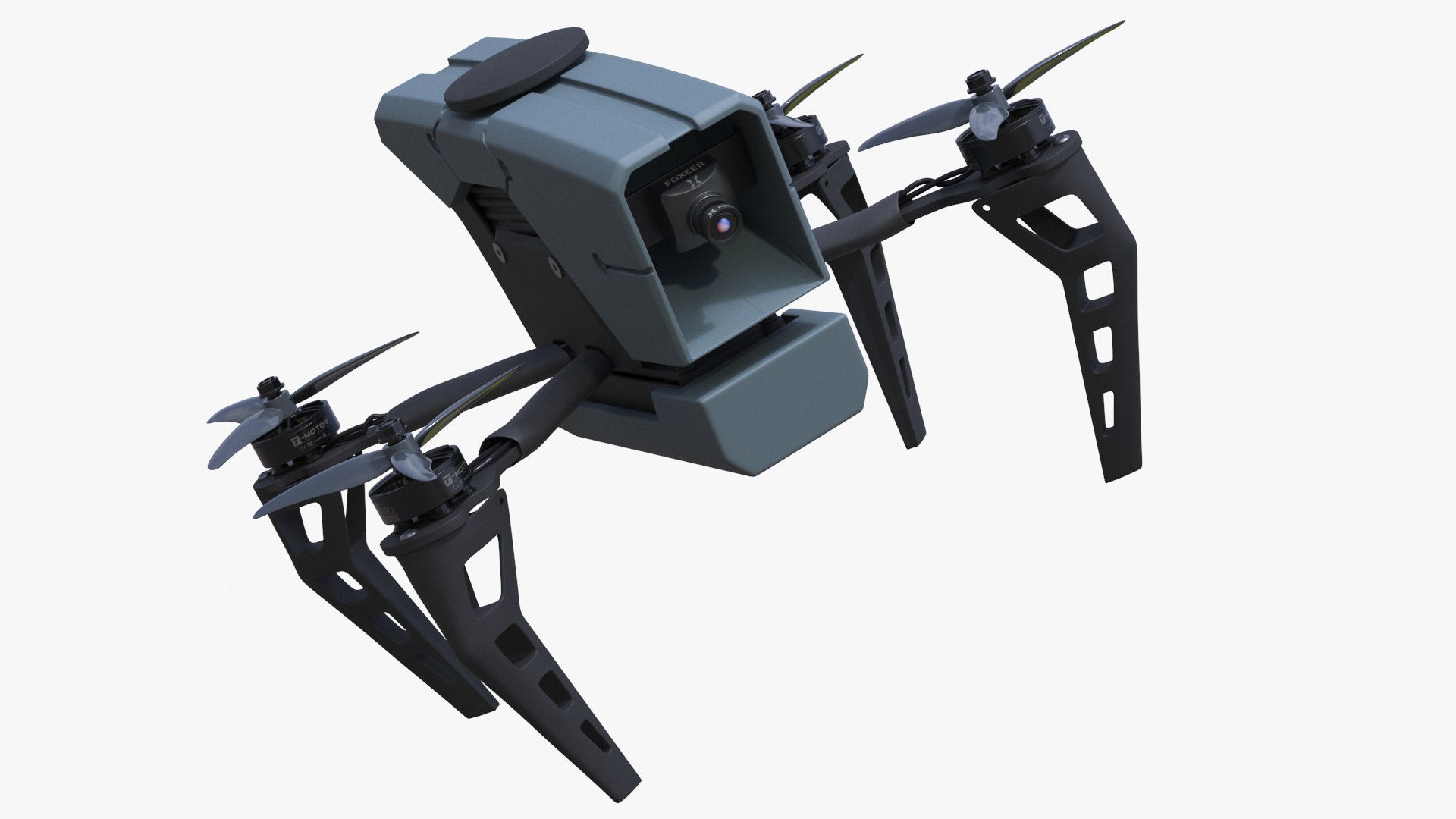 Israel Interceptor Kamikaze Drone 3D model preview