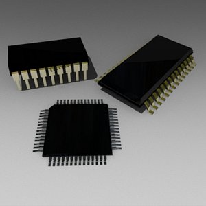 3ds max chip microprocessor