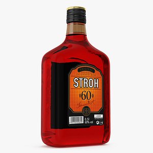 Stroh 60 Austrian Rum Bottle