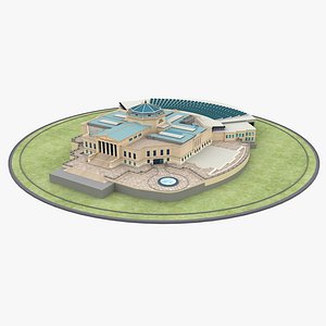 Shedd Aquarium Chicago 3d Model 3D model
