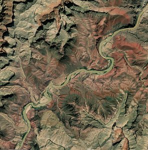 3D colorado river