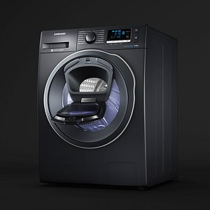 3D model samsung addwash washing machine