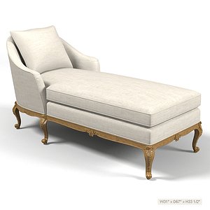 ralph lauren classic cannes chaise lounge  louis XV french style settees