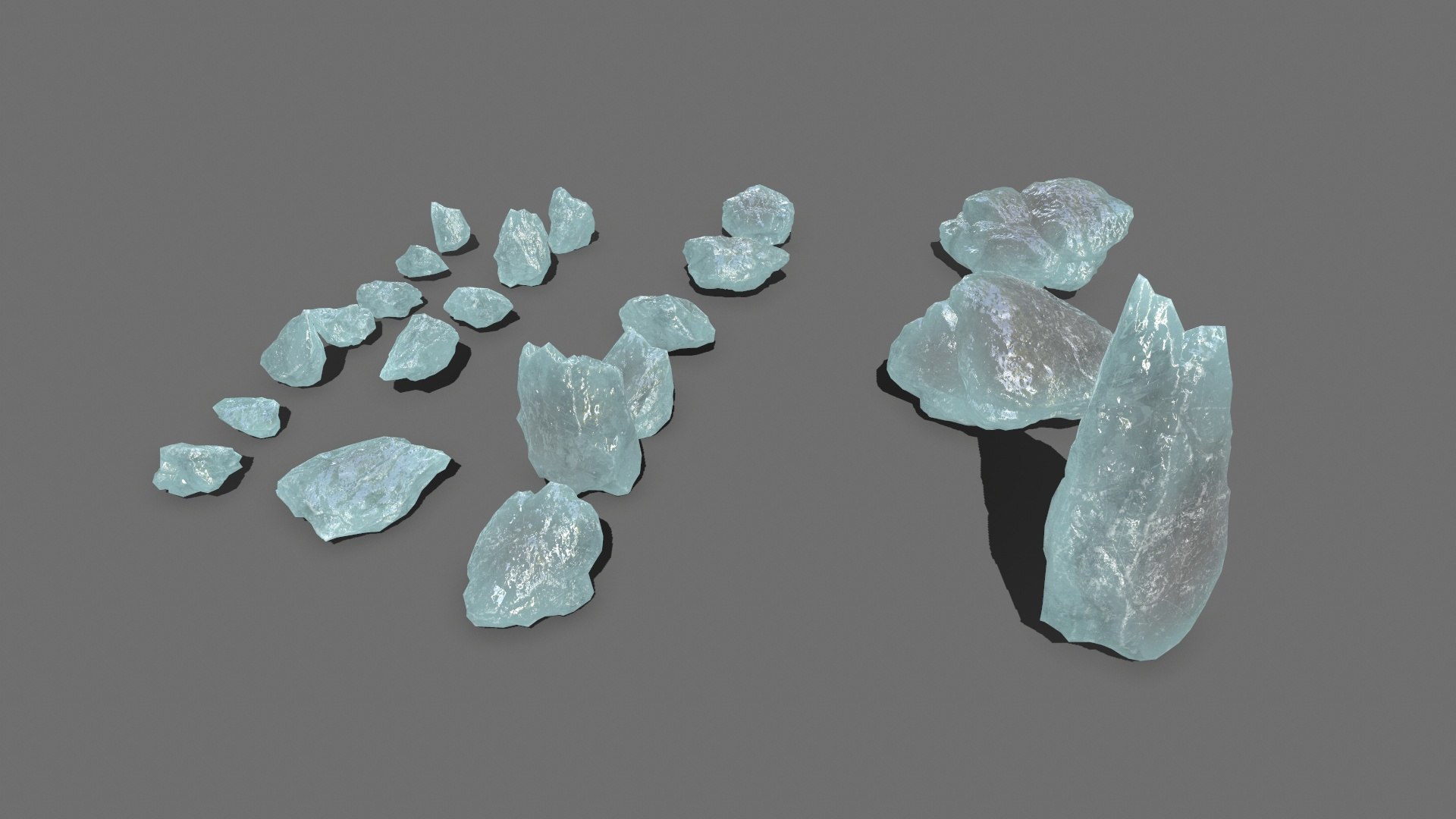 3D Ice Rocks - TurboSquid 2121937