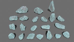 3D ice rocks
