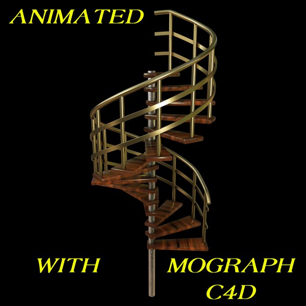 Staircase animated 3D model - TurboSquid 1923502