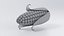 3D Cartoon Corn model