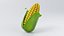 3D Cartoon Corn model