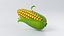 3D Cartoon Corn model