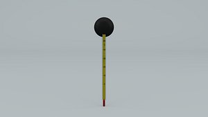 3D thermometer aquarium