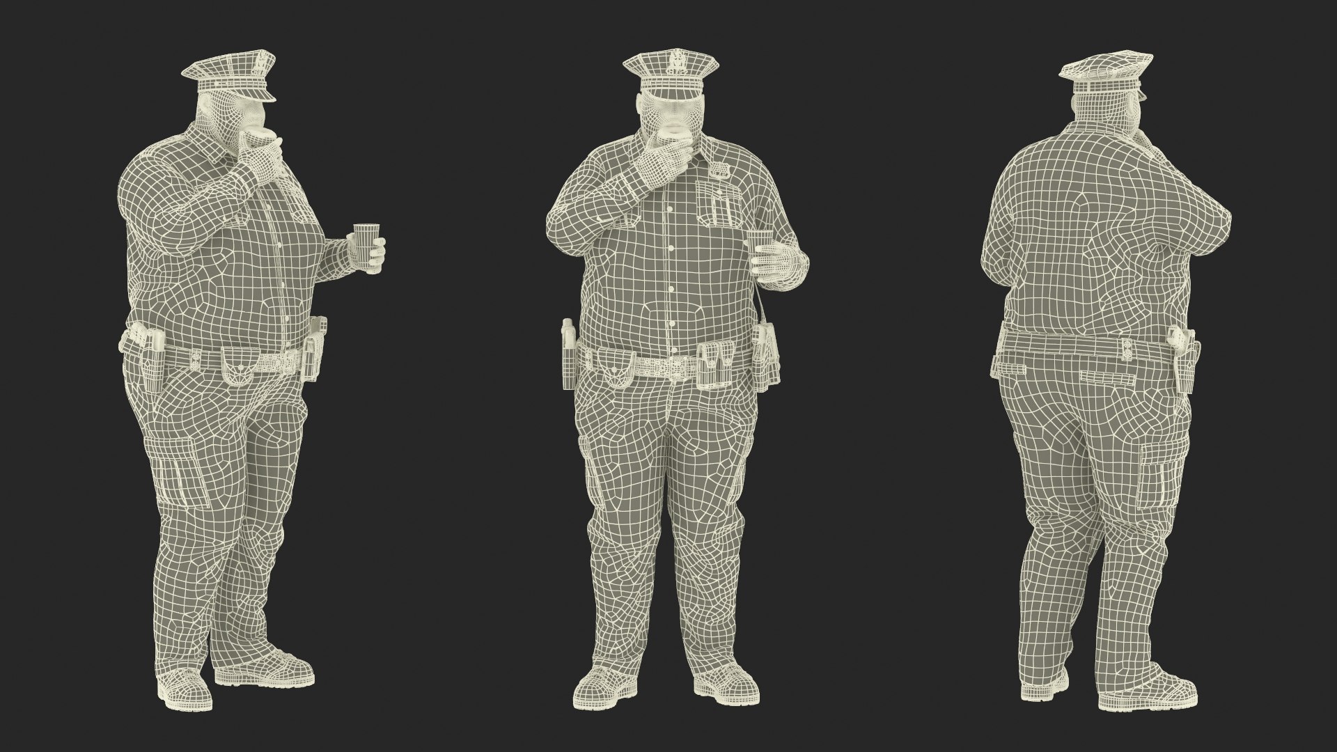 Fat NYPD Cop with Coffee and Donut Fur for Maya 3D model https://p.turbosquid.com/ts-thumb/yH/BzmM1E/3E/fat_nypd_cop_with_coffee_and_donut_fur_023/jpg/1763331960/1920x1080/fit_q87/391ffecca8503e6731c0a536fab6d5b3d7afc67e/fat_nypd_cop_with_coffee_and_donut_fur_023.jpg