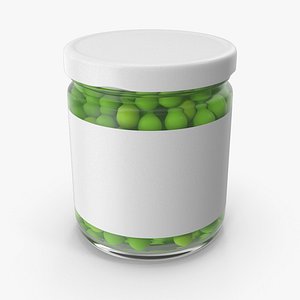 3D model Peas Jar