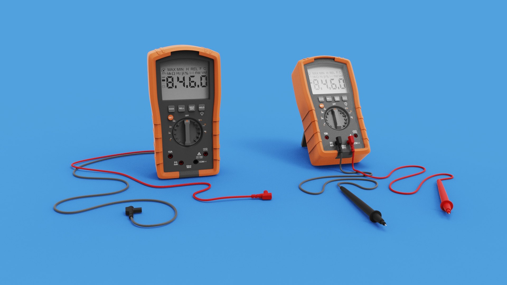3D Digital Multimeter Model - TurboSquid 1868355