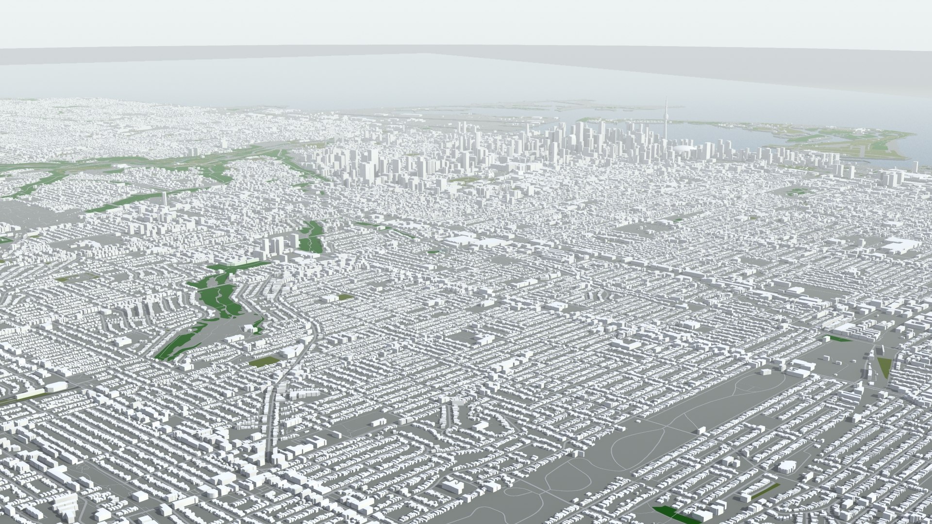 3D Toronto City Schematic - TurboSquid 2254892