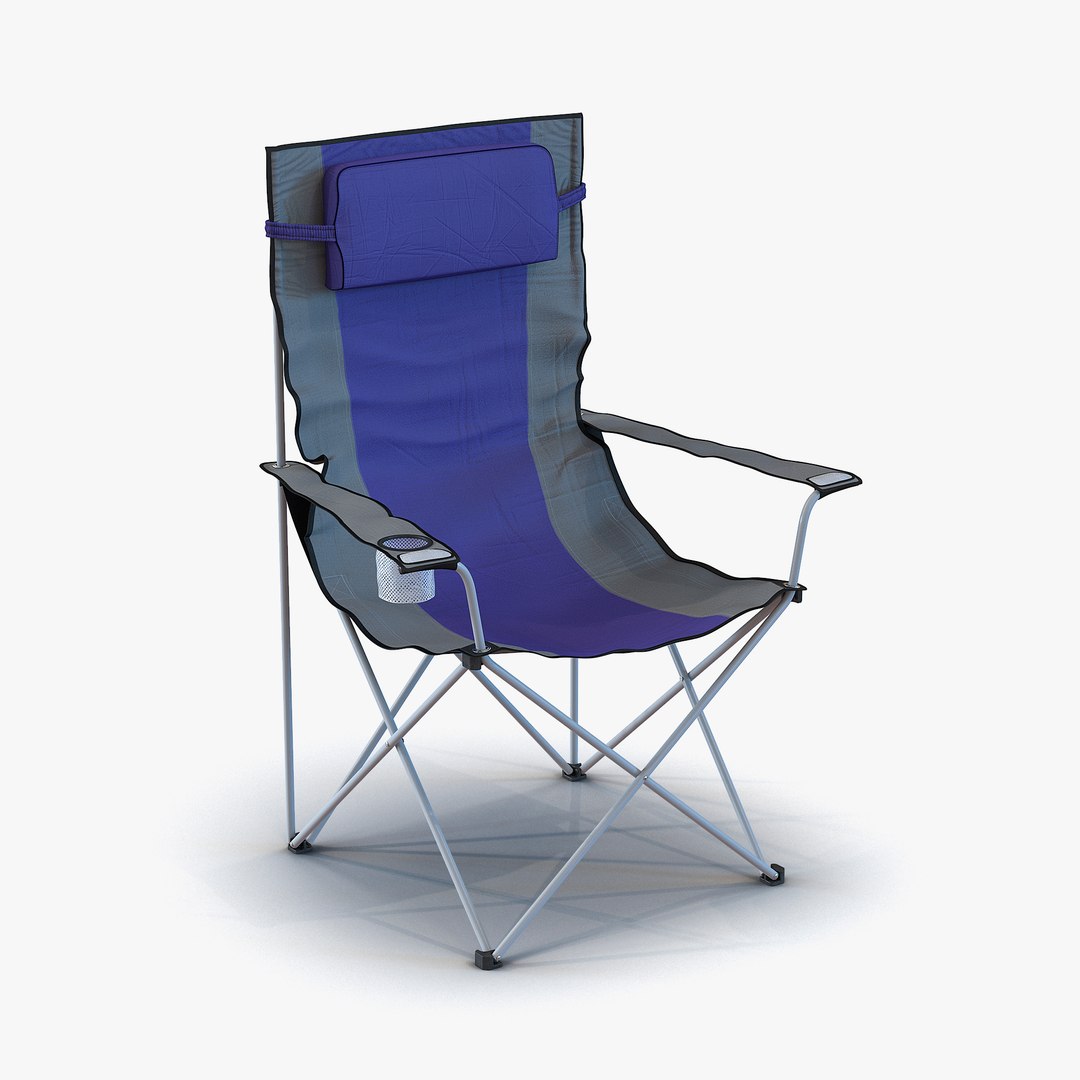 Camping Chair 3D model preview