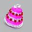 3D model wedding cake
