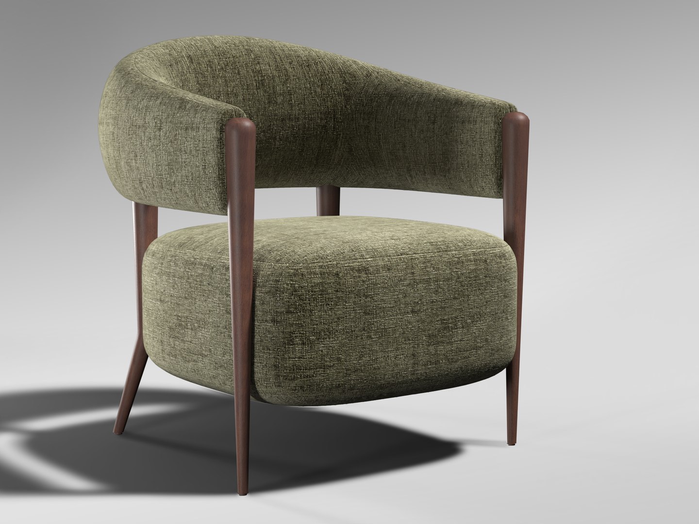 3D Model SantiAccentChair - CrateAndBarrel - TurboSquid 2329072