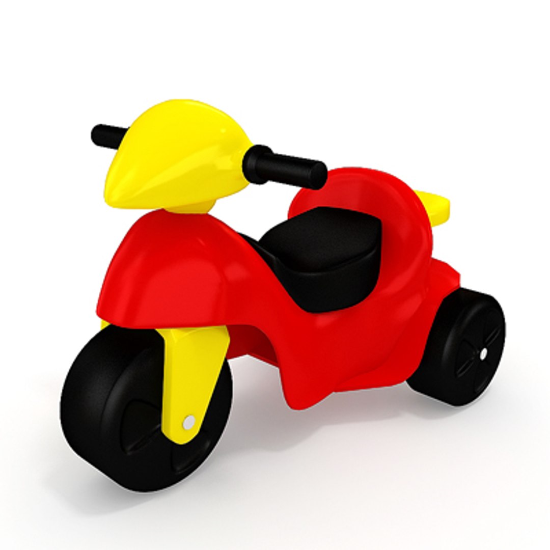 3dsmax Toy Motorbike