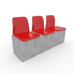 Stadium Seats 9 3D