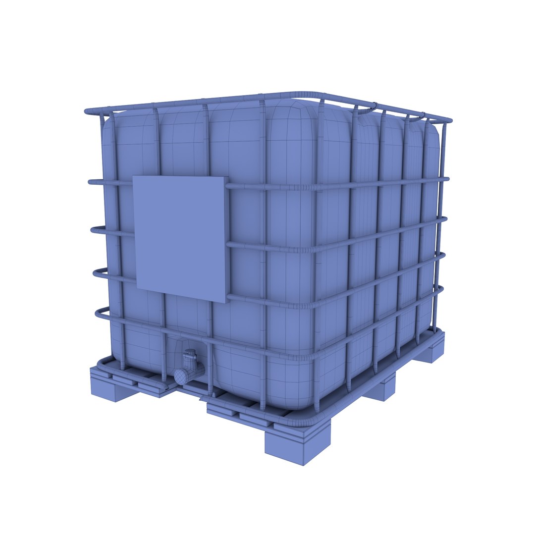 Ibc Container 3D Model - TurboSquid 1476339