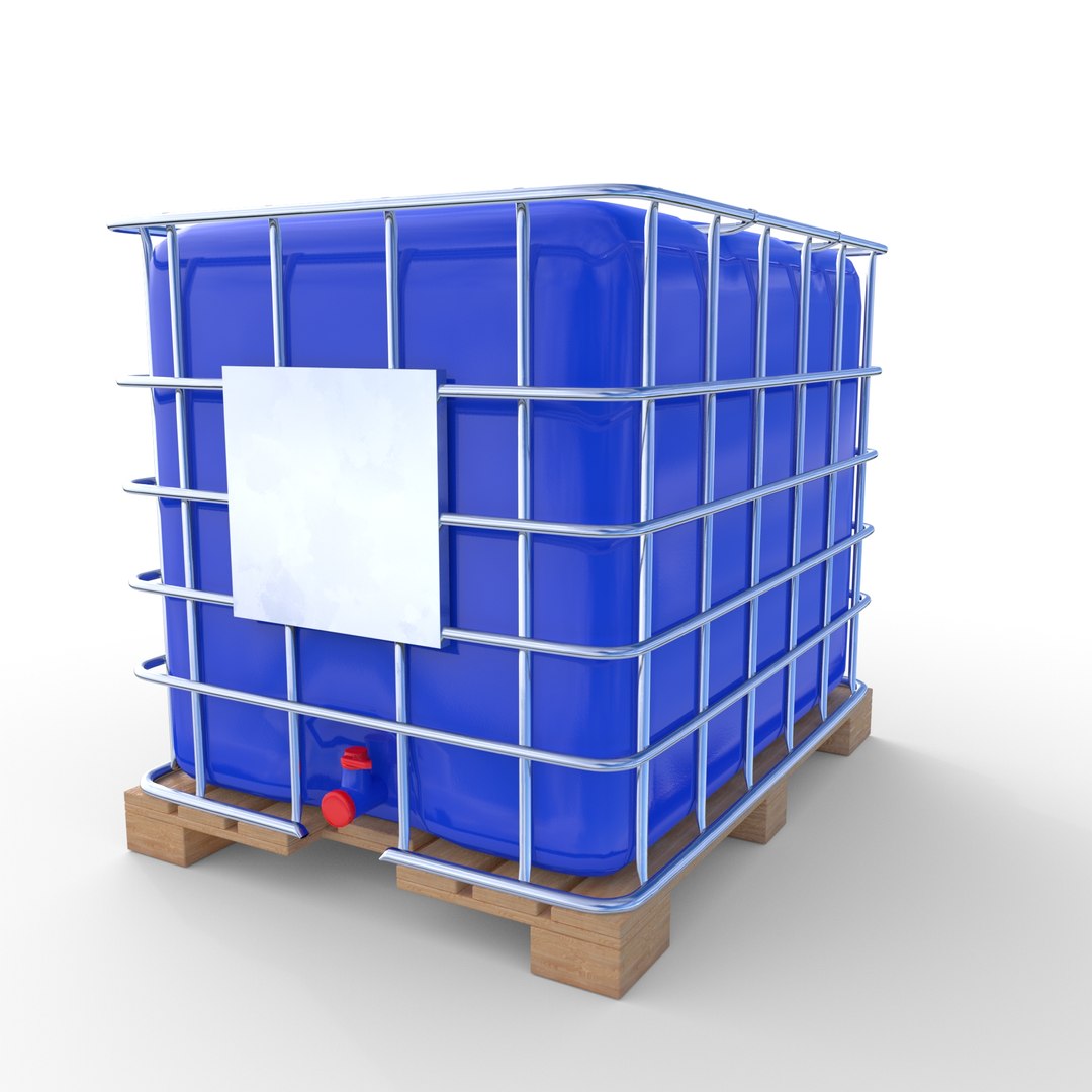 Ibc Container 3D Model - TurboSquid 1476339