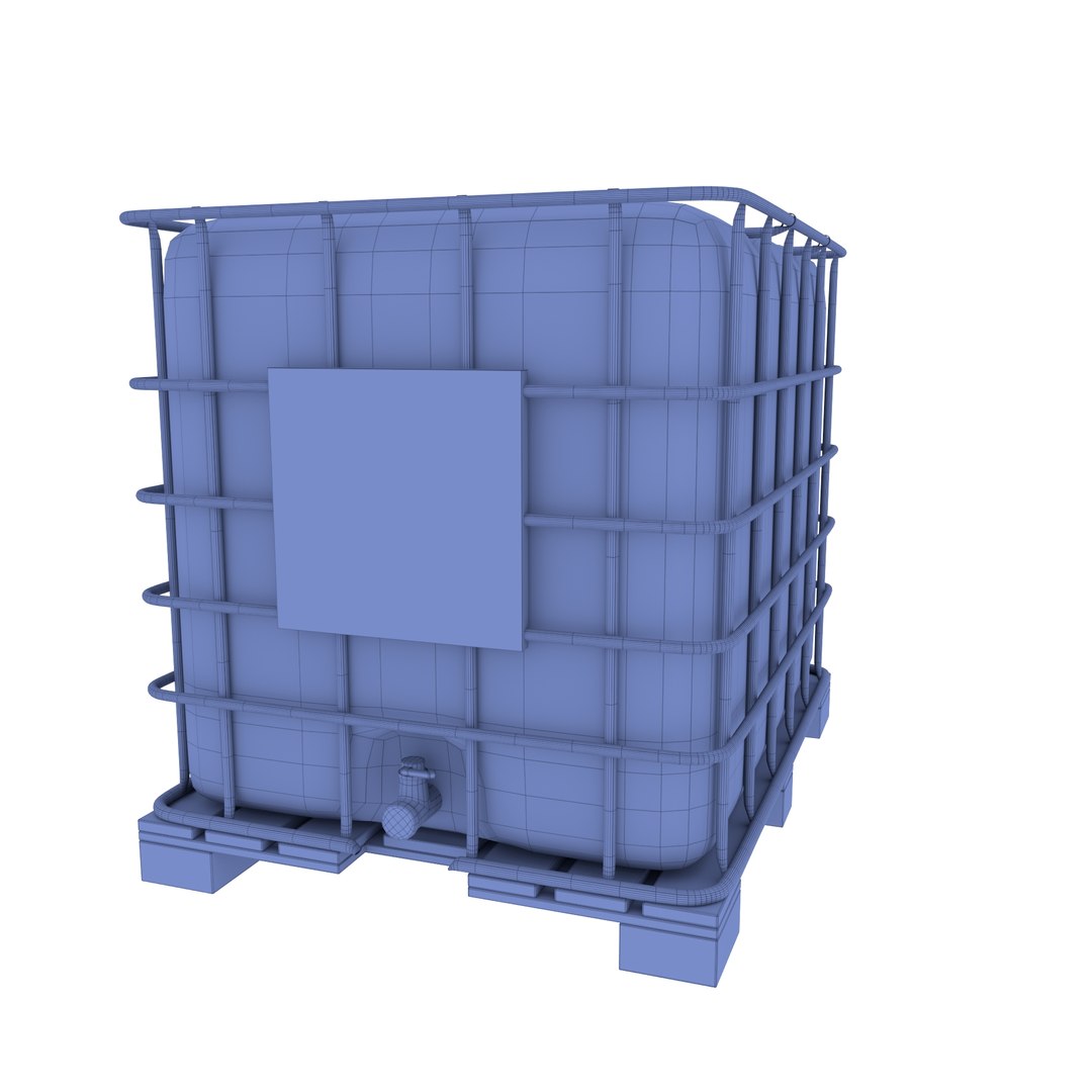 Ibc Container 3D Model - TurboSquid 1476339