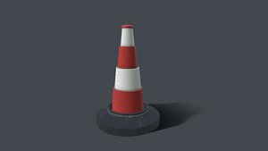 The traffic cone 3D