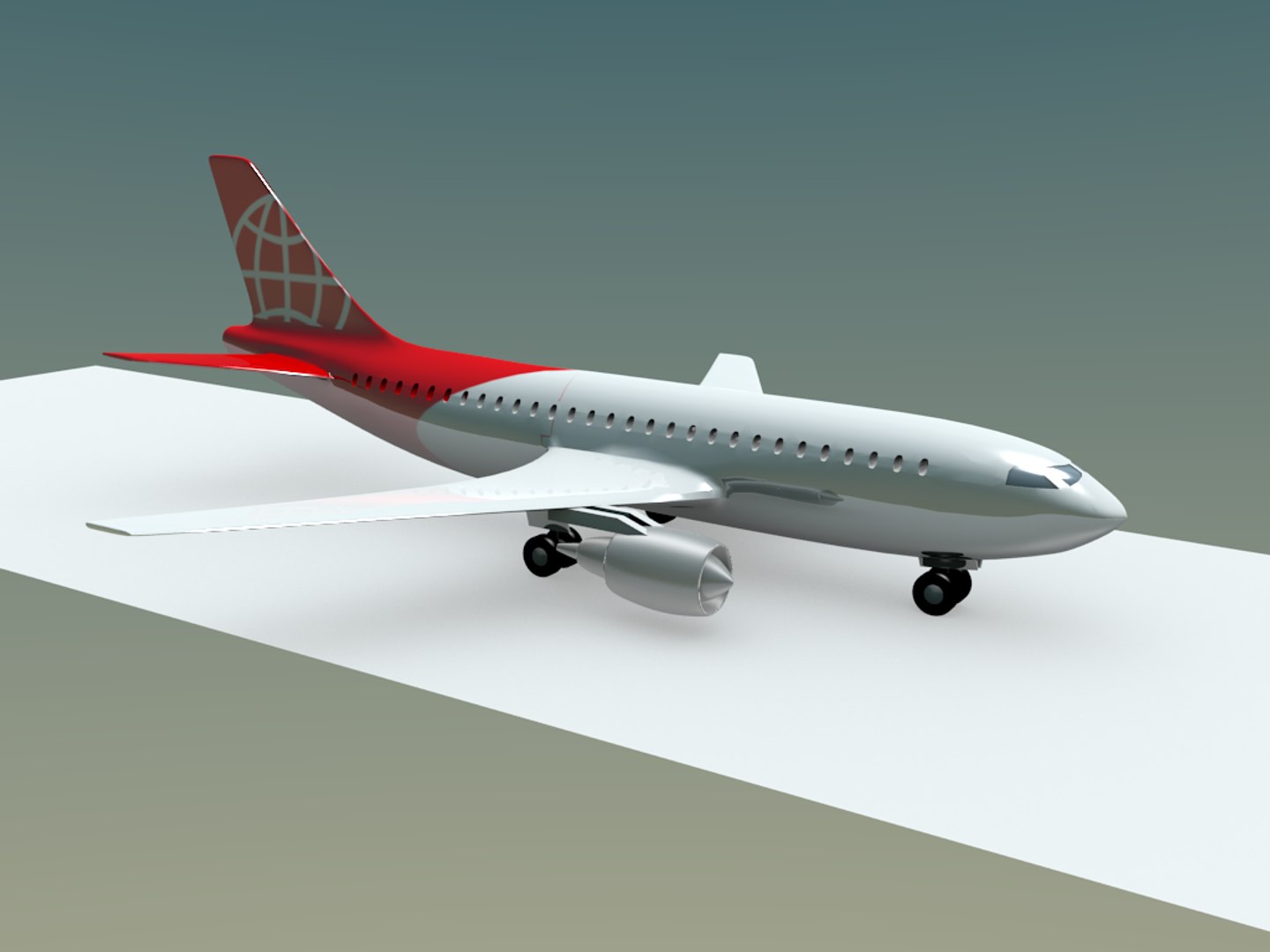 Airbus 321 3d Model