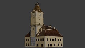 3D Casa Sfatului - Historic Landmark from Brasov