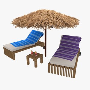 Sun Loungers Set