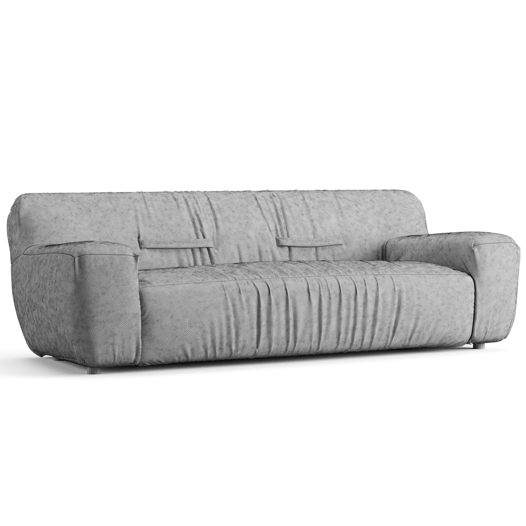 3d Natuzzi Argo Sofa Model Turbosquid 1760634