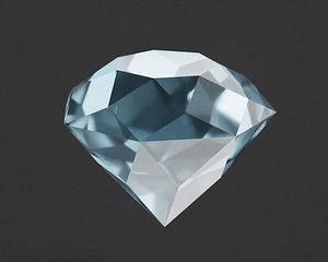 3D Diamond 3d model model