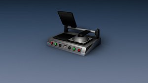 panini grill 3d model