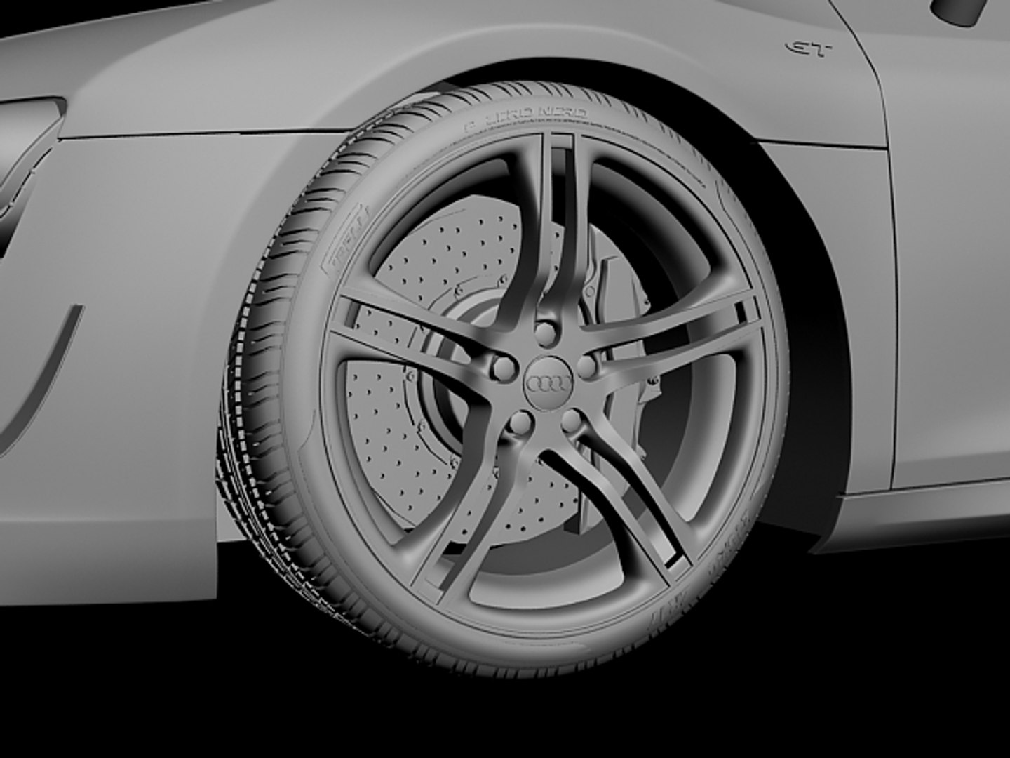 3d audi r8 2011