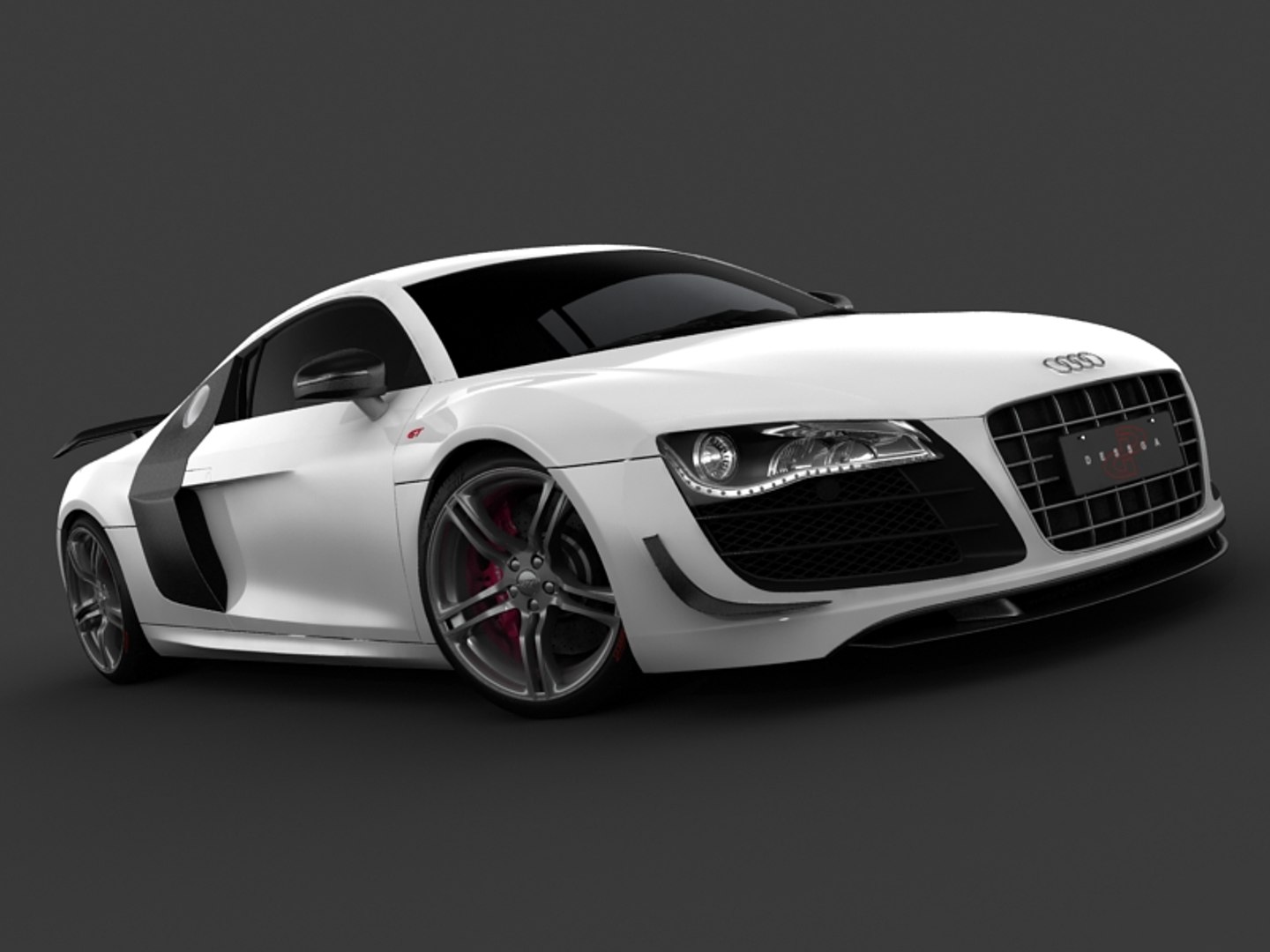 3d audi r8 2011