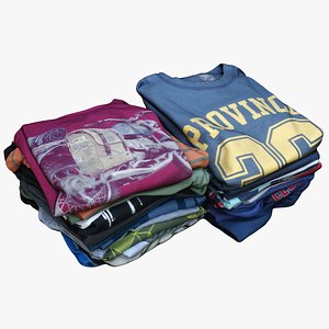 3D Clothes 241 Pile