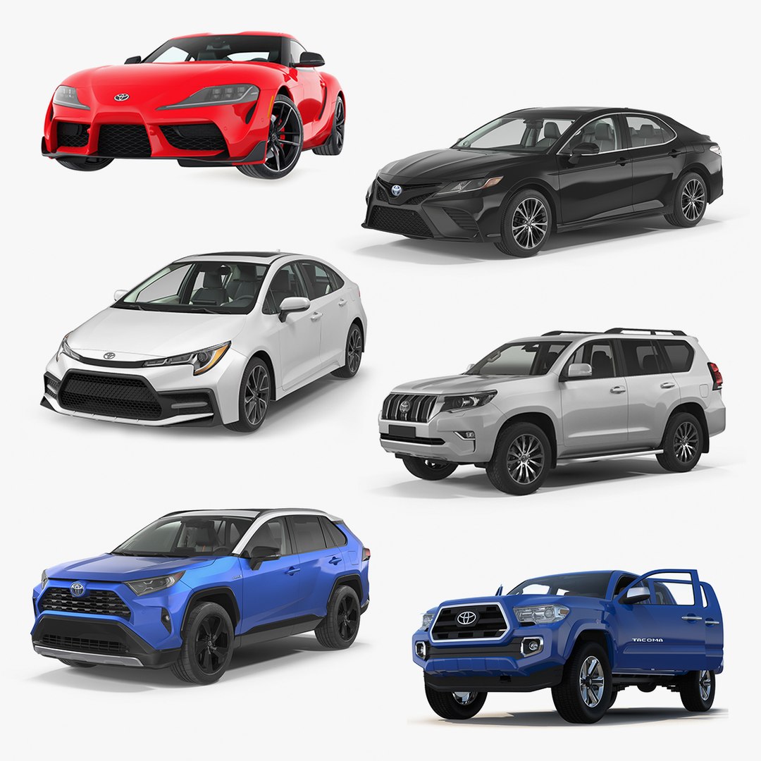 Toyota Rigged Cars Collection
