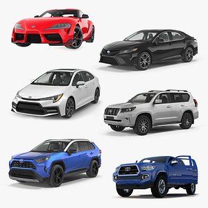 Toyota Rigged Cars Collection