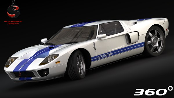 Ford GT 2005 Modelo 3D - TurboSquid 935718