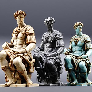 3D Gladiator Sculpture