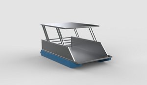 Little River Boat 02 3D model 3D