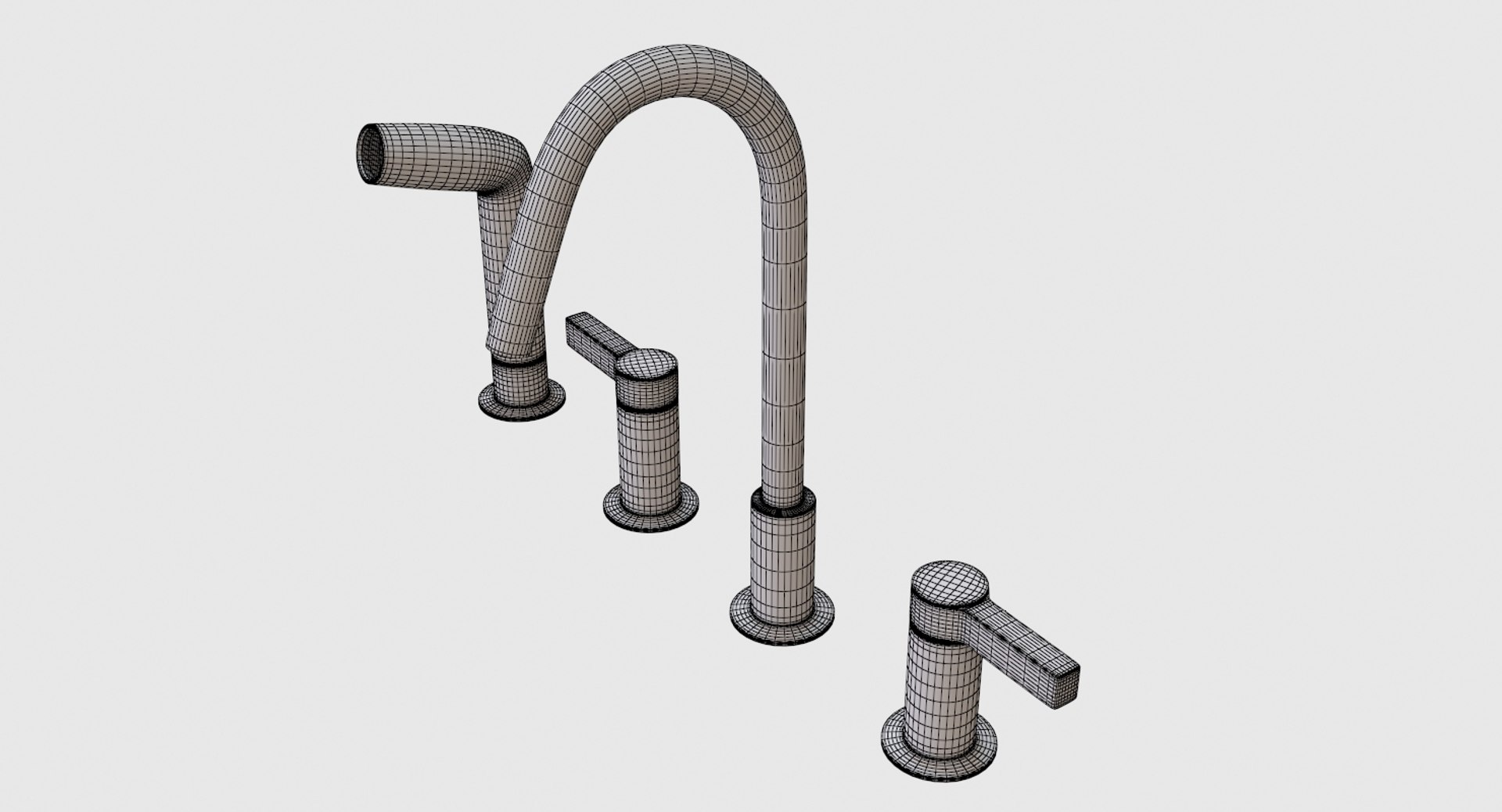 Kitchen Faucet Model - TurboSquid 1498030