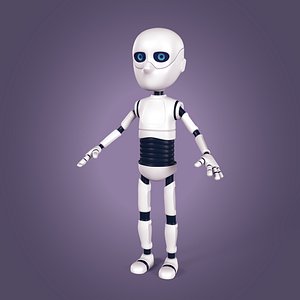 3D cartoon robot