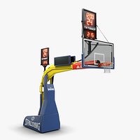 Basketball Hoop System 3D Model