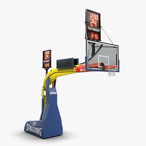 Basketball Hoop System 3D Model