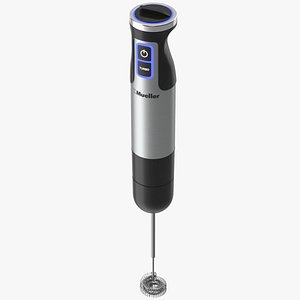 Immersion Blender Mueller with Milk Frother