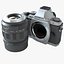 带有Voigtlander镜头的Olympus OM-D无反光镜相机